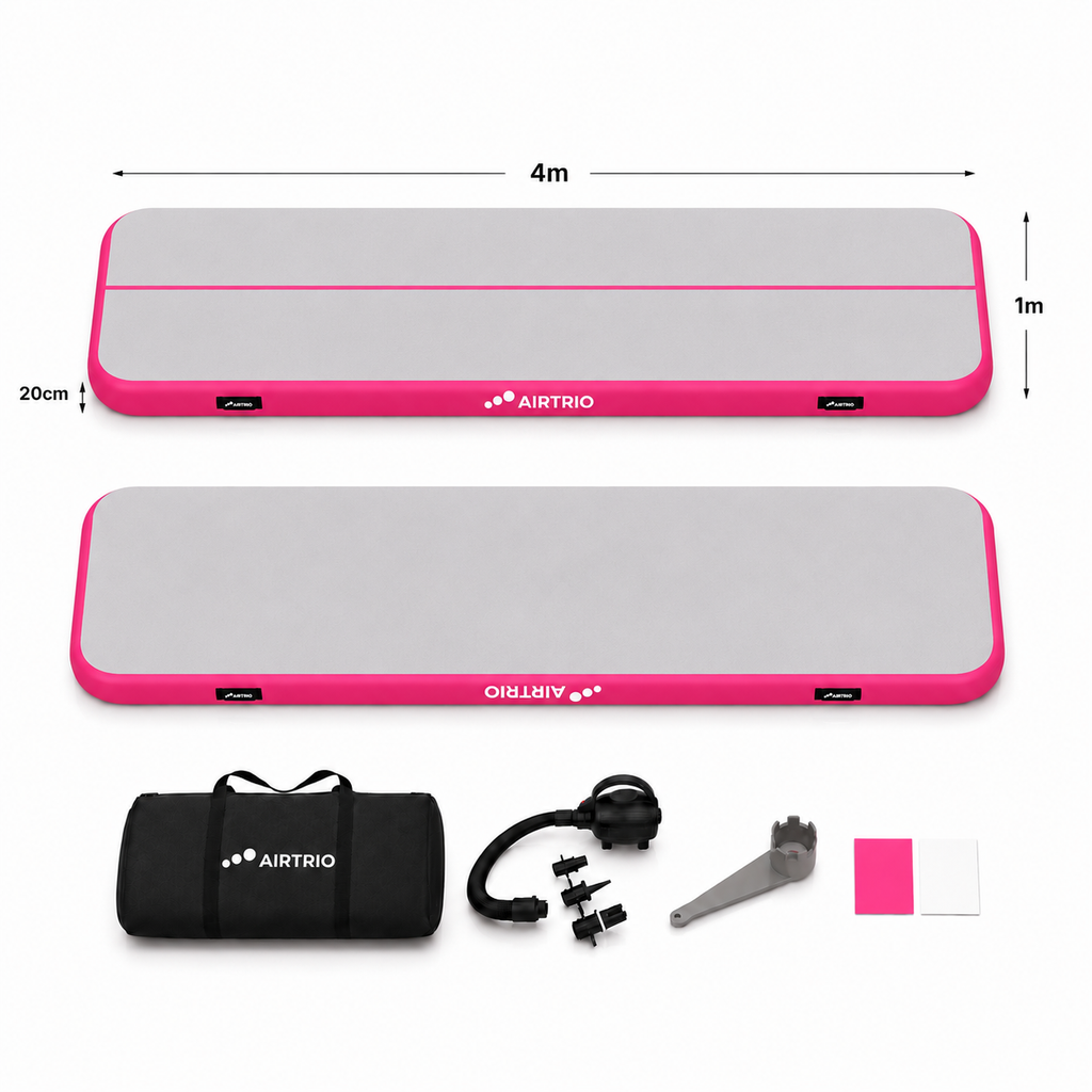 Mata Akrobatyczna Air Track – Pink / Grey | AIRTRIO